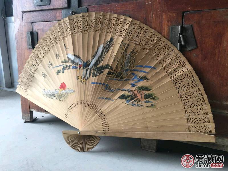 下乡所得老扇子一把【大展鸿图】