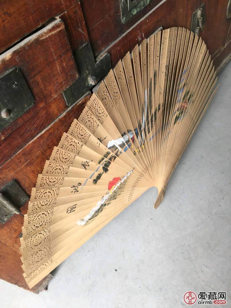 下乡所得老扇子一把【大展鸿图】