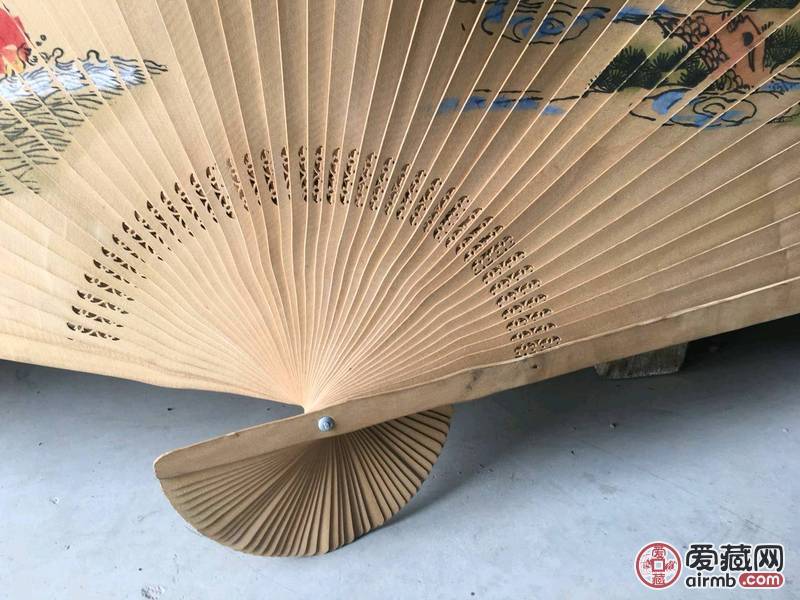 下乡所得老扇子一把【大展鸿图】