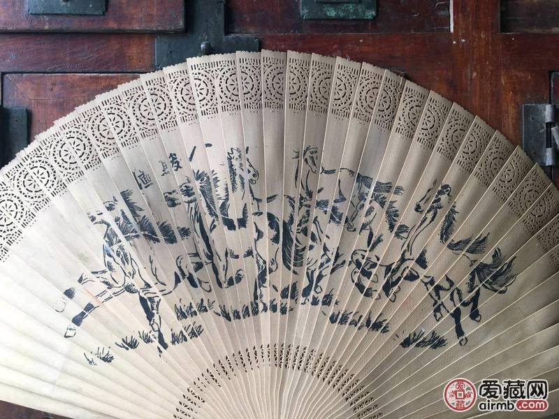 下乡所得老扇子一把【大展鸿图】