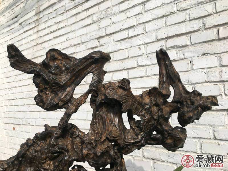 乌木摆件，造形独特，包浆一流，