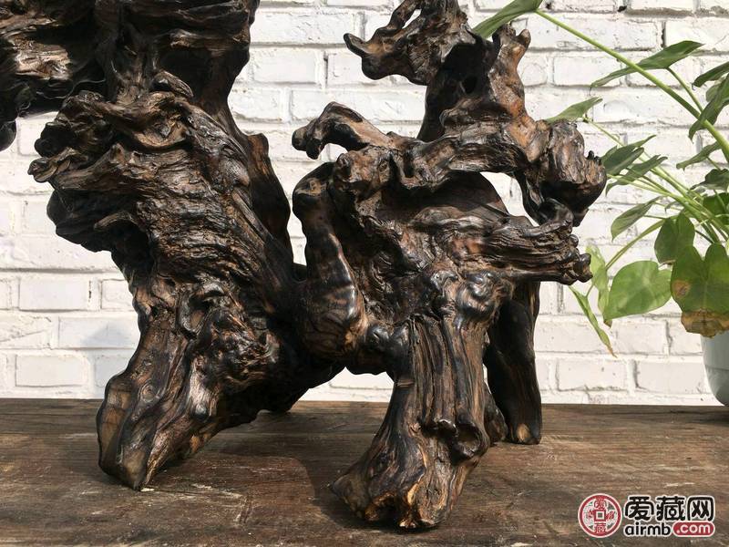 乌木摆件，造形独特，包浆一流，