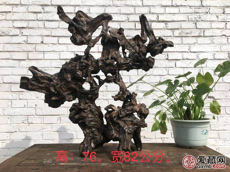 乌木摆件，造形独特，包浆一流，