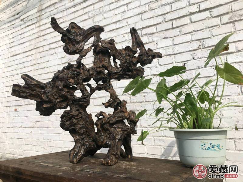乌木摆件，造形独特，包浆一流，