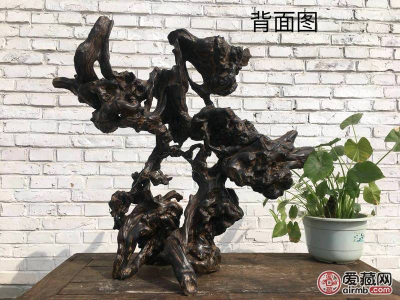 乌木摆件，造形独特，包浆一流，