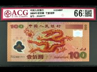 2000年千禧龙钞最新价格