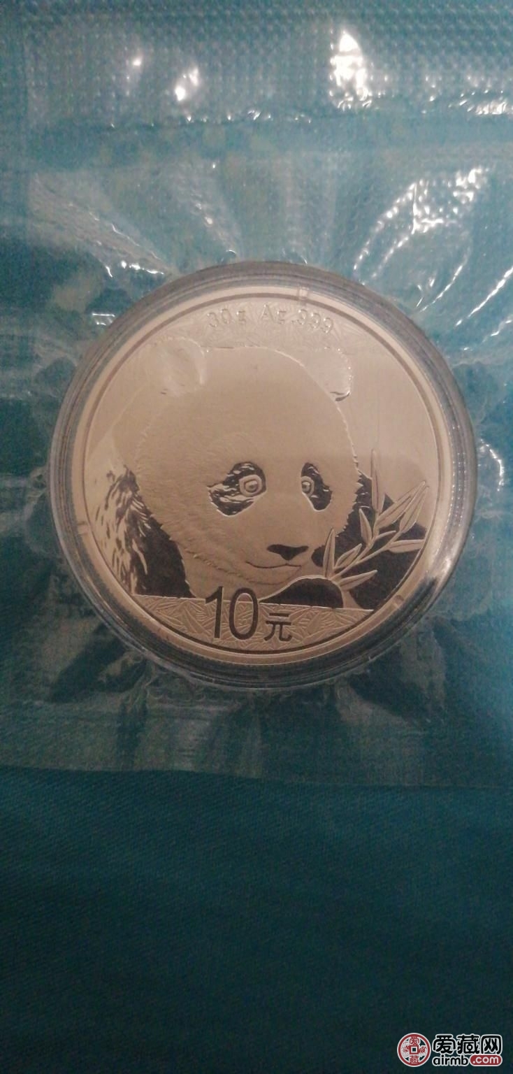 2018年熊猫币金总