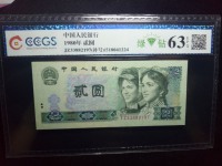 1980年老板2元纸币