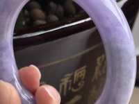 紫玉翡翠手镯价格