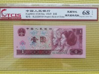 96年1元人民币最新价格