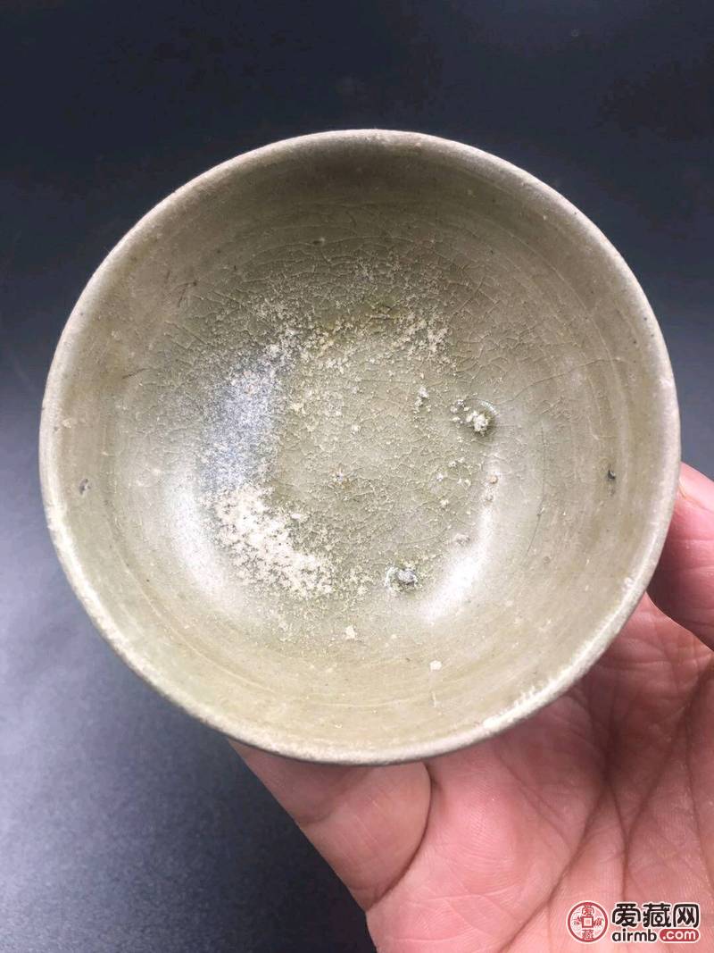 唐,越窑青瓷小茶杯.全品无磕无