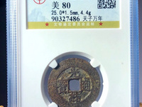 光绪通宝宝津背左下星