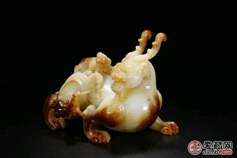 和田玉龙摆件尺寸