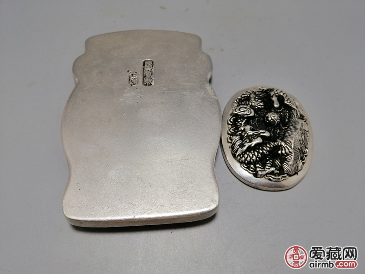 白铜砚台，工艺精湛\n产品规格