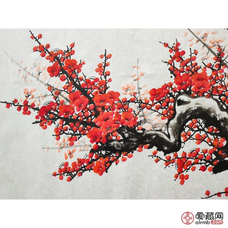 田成喜作品编号红梅