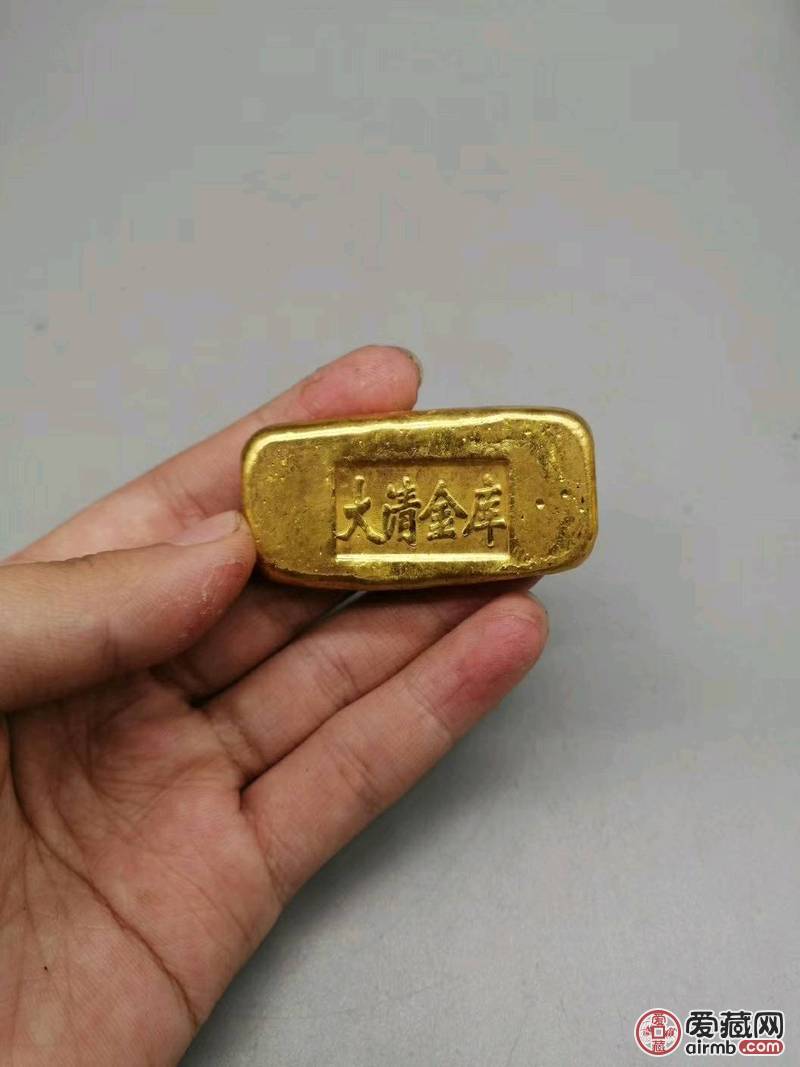 古钱币金锭金元宝金条金饼金块铜