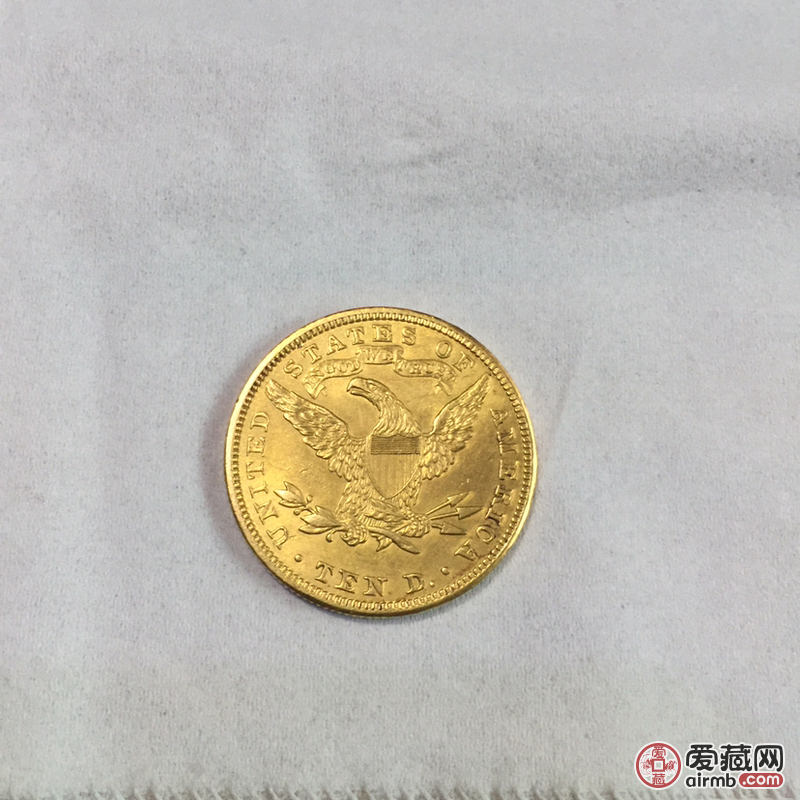 美国1907年鹰洋金币
