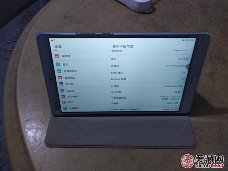 华为平板电脑残M2一台。WIF