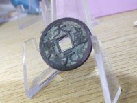 天盛元宝背西金币