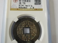 兴朝通宝青铜币