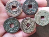 道光通宝宝泉局小平雕母26mm