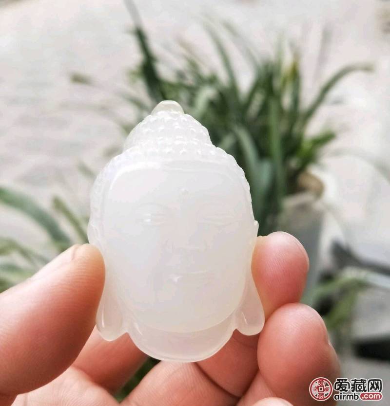 黄蜡石黄龙玉佛头吊坠挂件项链 