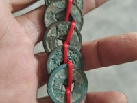 洪武通宝小平背右二钱