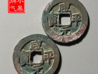 咸平元宝背月价格