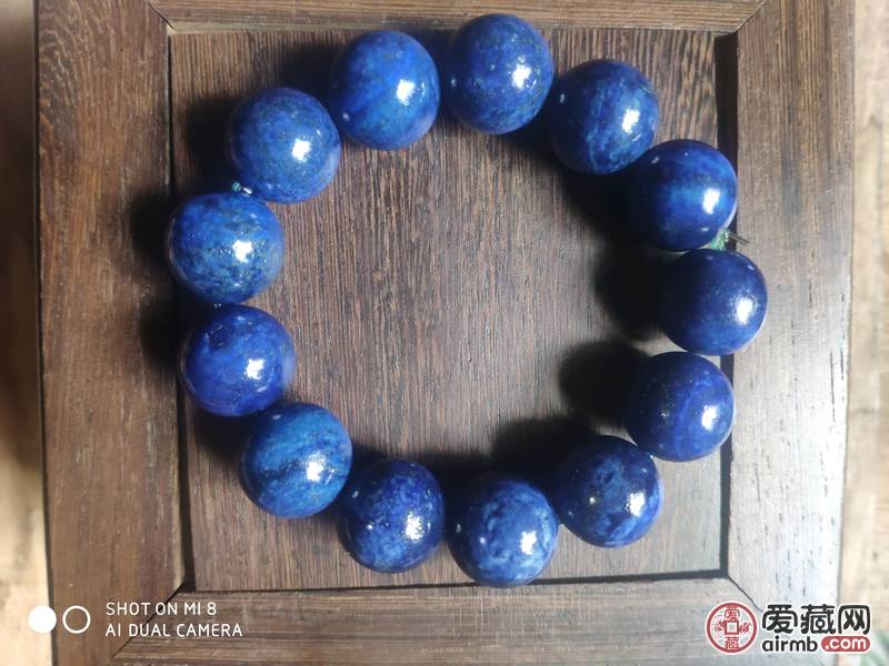 青金石手串，能量之石，天然保真