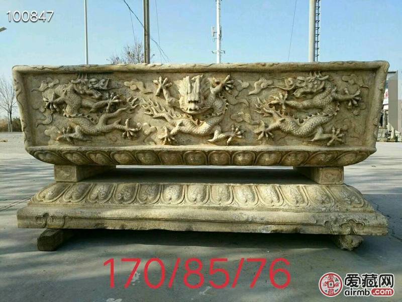 景泰蓝「太平圣象」一对，纯铜，