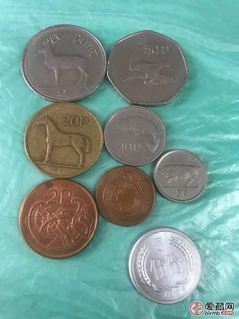 爱尔兰早期绝版硬币20便士-价格26元-爱