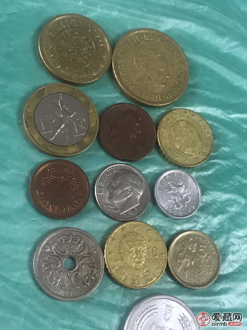 外国硬币一枚.爱尔兰早期绝版硬