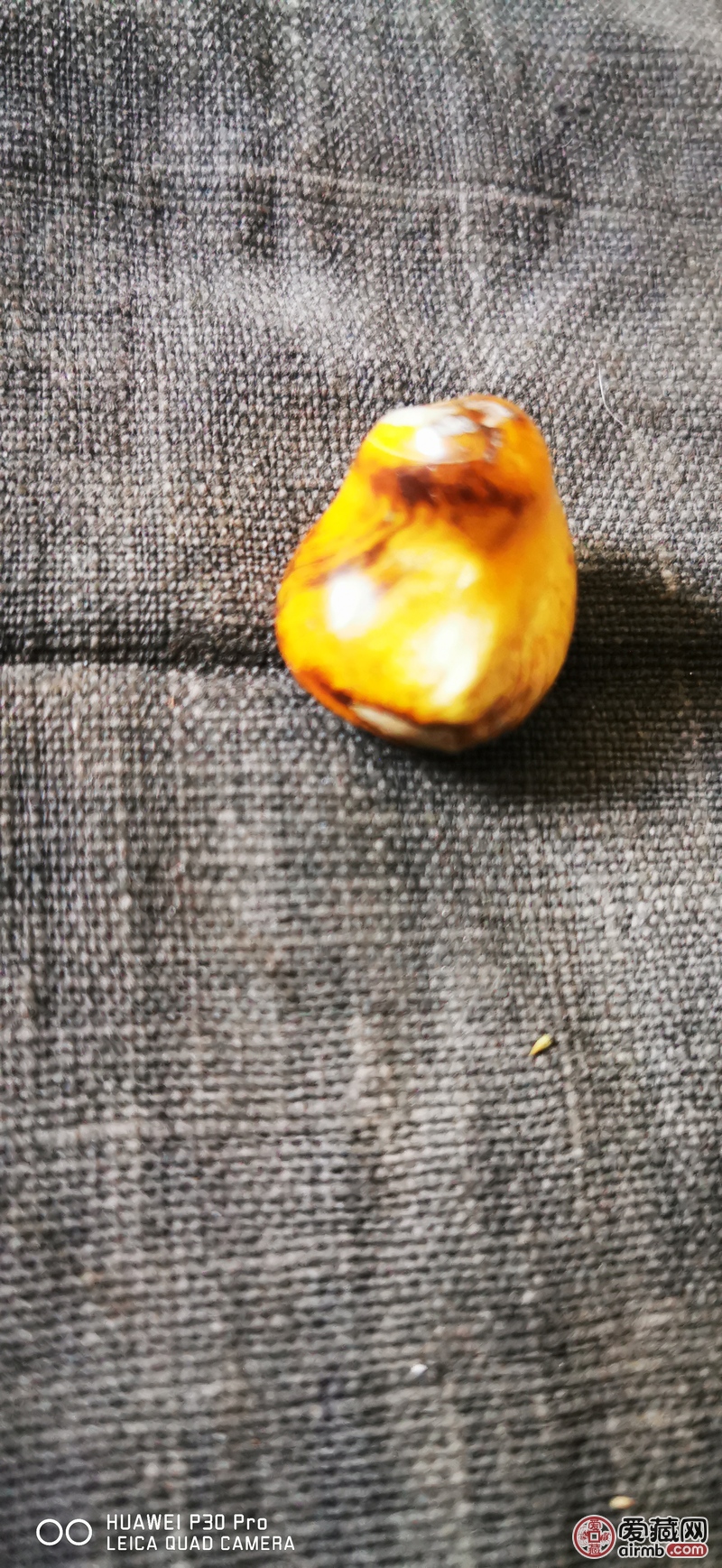 老金丝砗磲，朝珠上的配饰