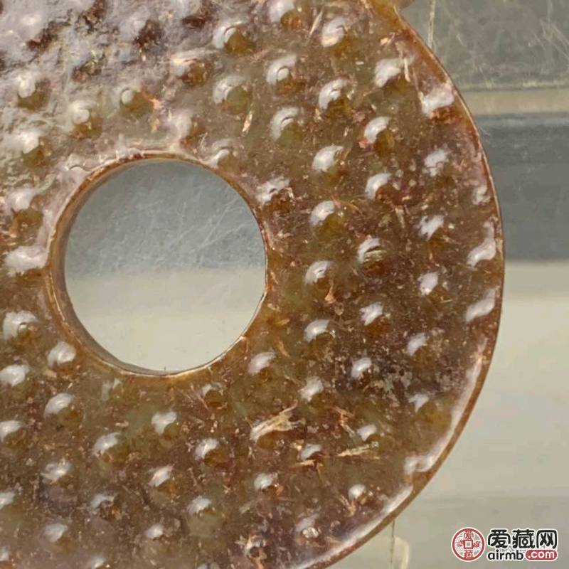 【拍品】早年收藏，镂空雕乳钉双