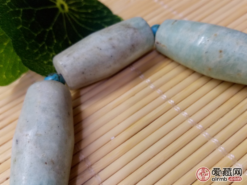 旧藏，天河石珠手串<br />