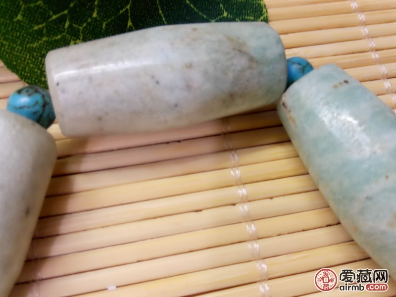 旧藏，天河石珠手串<br />