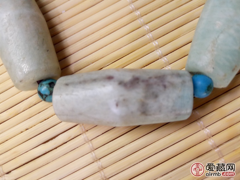 旧藏，天河石珠手串<br />