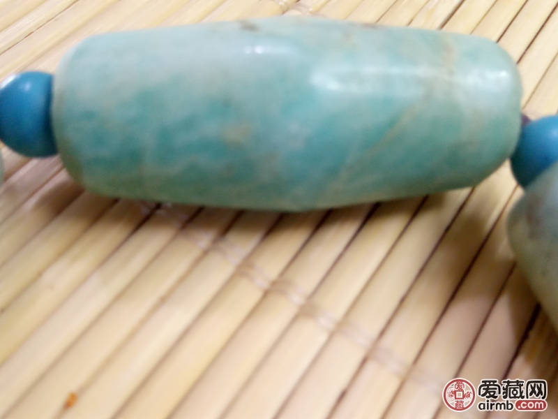 旧藏，天河石珠手串<br />