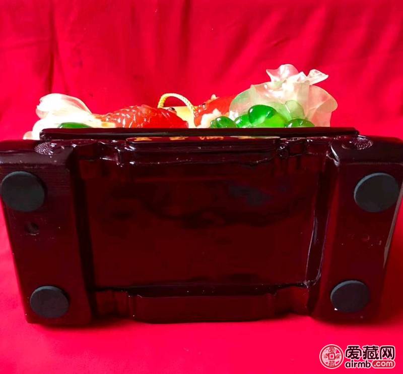 琉璃《金玉满堂》摆件，做工精美