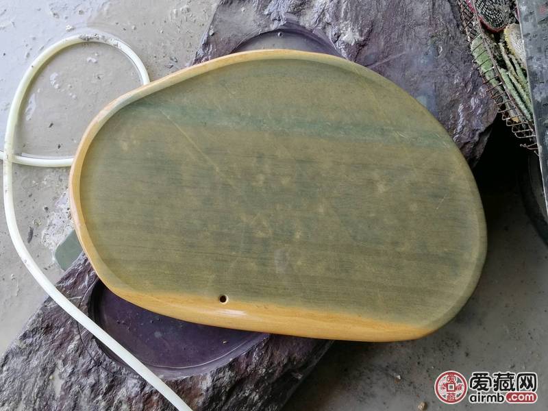 肇庆端砚茶盘，绿端小清新茶盘，