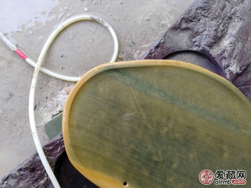 肇庆端砚茶盘，绿端小清新茶盘，