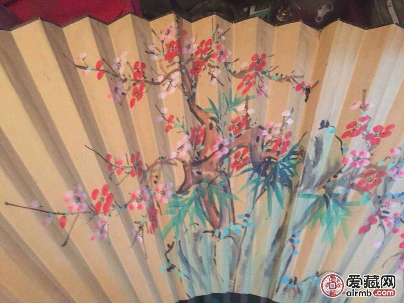 清代大扇子，喜欢的老板看看