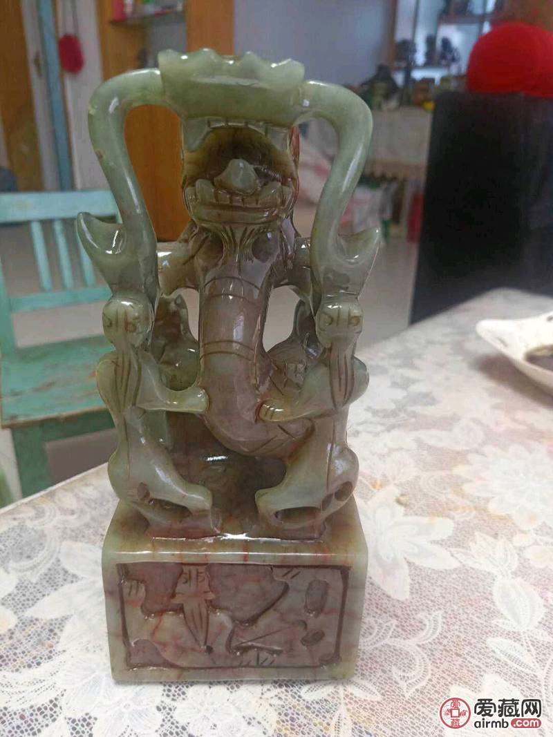 大玉玺，非常漂亮精美绝伦，雕工