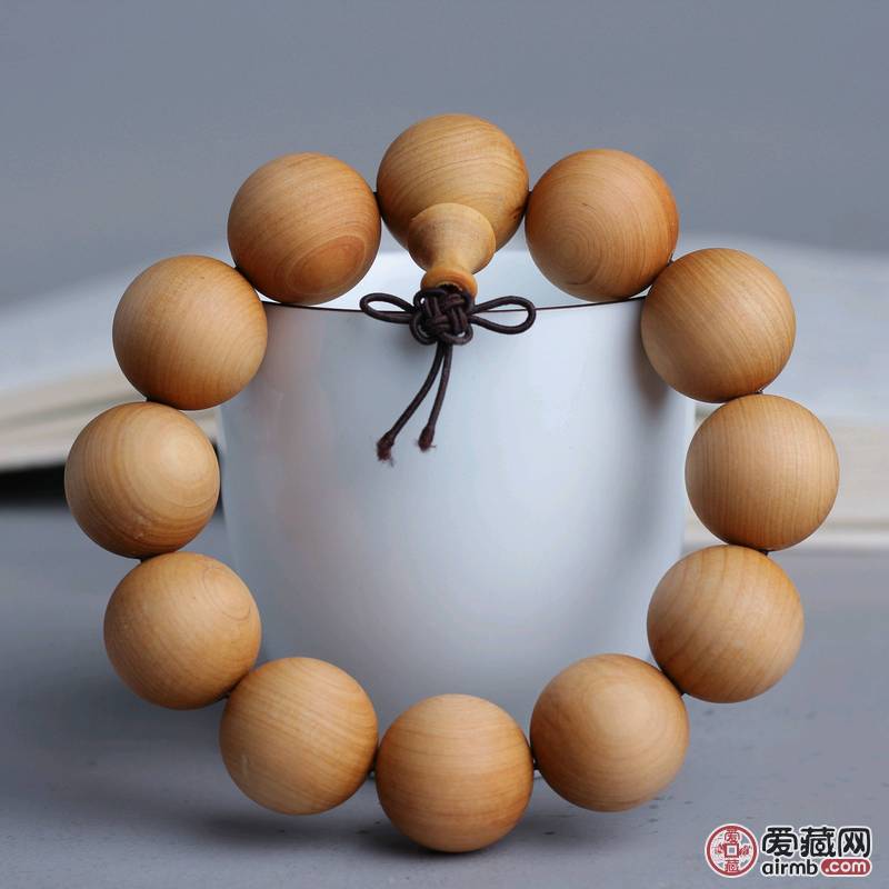 【品名】崖柏木素珠<br />