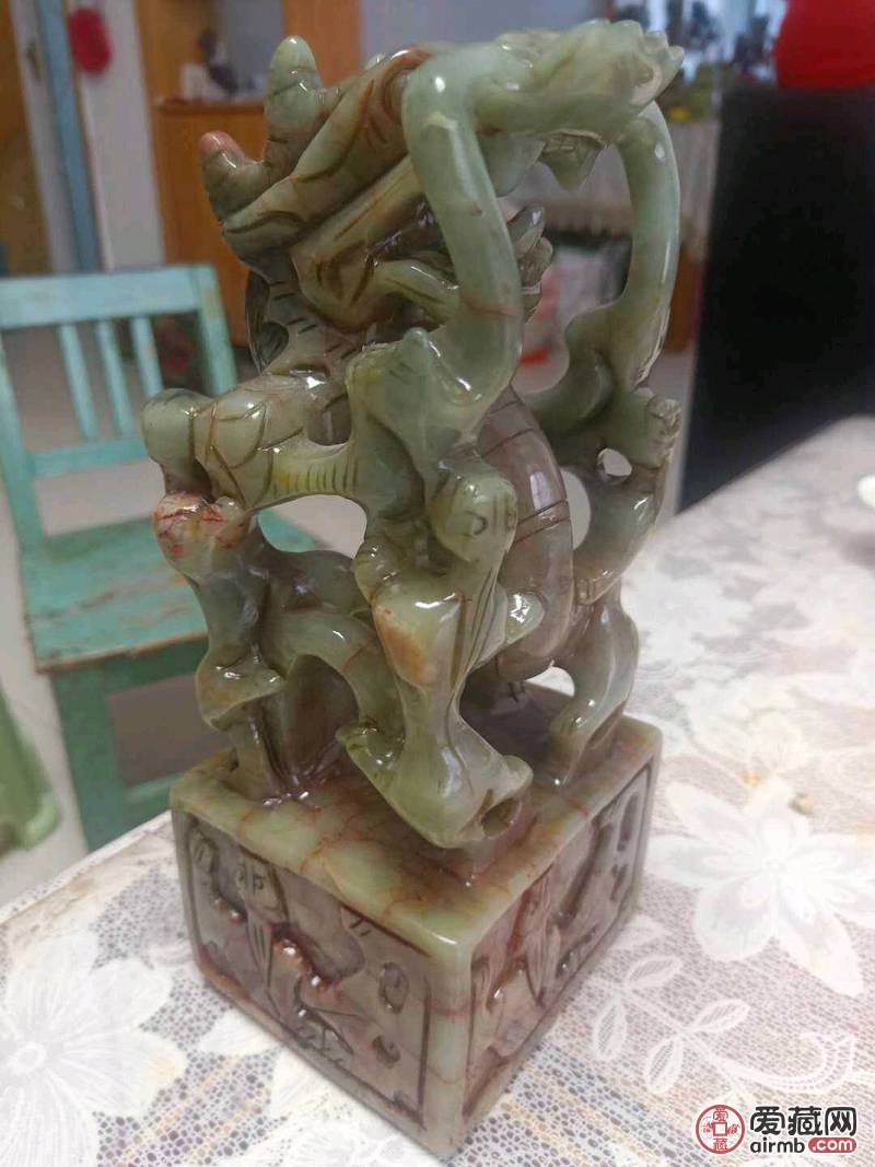 大玉玺，非常漂亮精美绝伦，雕工