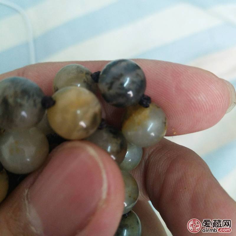 精品黄龙玉水草，108颗，详情