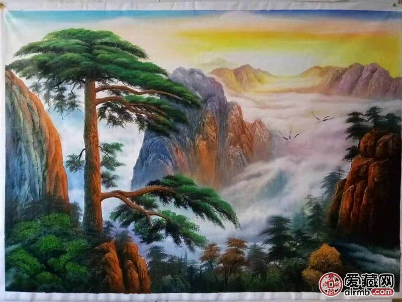 超大画，孤品！孤品！纯手工油画