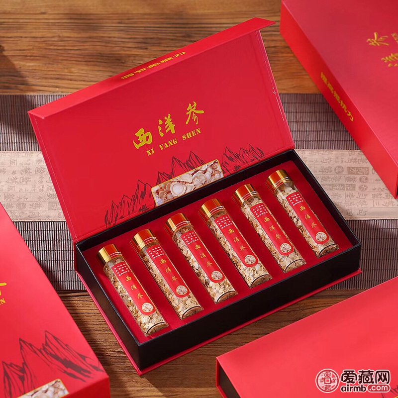 【品名】西洋参片礼盒【数量】一