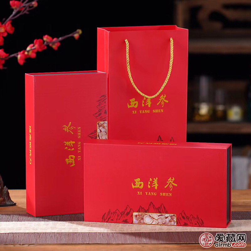 【品名】西洋参片礼盒【数量】一