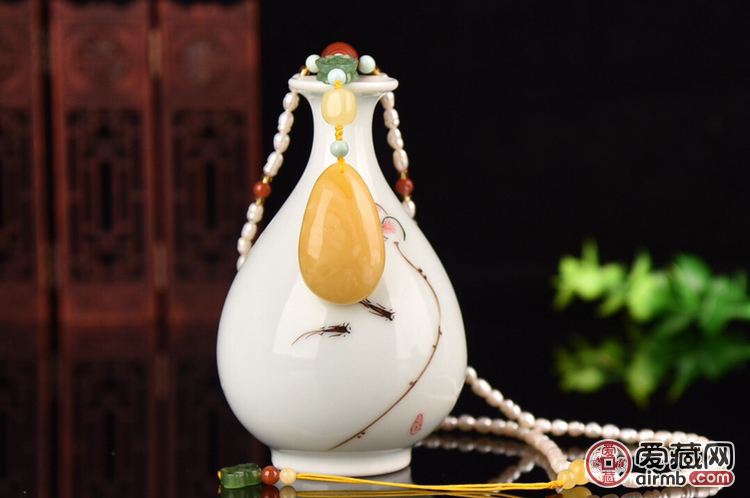 【珍珠与蜜蜡编】天然淡水珍珠黄